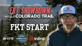 Colorado Trail FKT Showdown Trail Start - Jeff Browning 2024