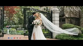 Nicholas and Jenna Wedding Highlight at The Ashford Estate, NJ