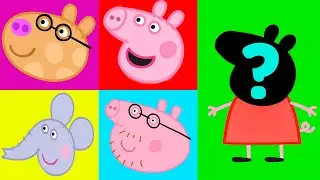 Peppa Pig Wrong Head Puzzle | Can You Guess?