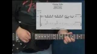 Guitar lick Pentatonic minor