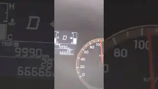 999 & 66666 Km on speedometer 
