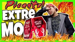 Retando personas a probar La Chip (papa) más picante del mundo