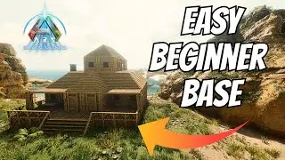 How To Build Your First Starter Base Bungalow In Ark Survival Ascended