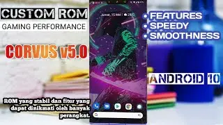 Review of Corvus v5 Gaming ROM Many Features Tested On Redmi Note 7 | Support Devices