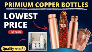 Big Loot On Primium Copper Products || get Cheapest copper bottle || copper bottle review || buzztro