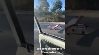 voo de aeromodelo glow !