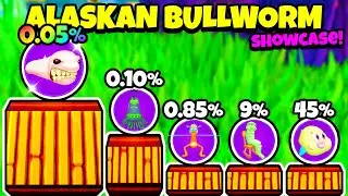 Deluxe 150% ALASKAN BULLWORM! (SHOWCASE) | Roblox SpongeBob Simulator