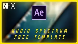 FREE AUDIO SPECTRUM TEMPLATE - AFTER EFFECTS (60FPS)