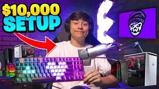 My NEW Gaming SETUP TOUR! ($10,000)