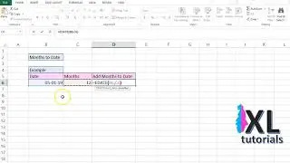 Excel Add Months To Date