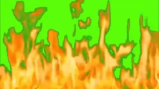 Green Screen : Fire Effect Video