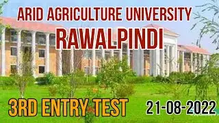 Arid Agriculture University Admissions 2022 II MM NETCAFE ONLINE