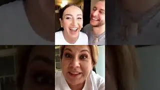 Ольга Бузова и Марина Федункив прямой эфир Инстаграм 10 04 2020
