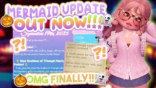 😱NEW UPDATE OUT NOW🧜‍♀️ MERMAID TAILS ARE 🤭HERE😳 | Royale High