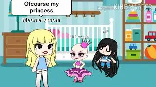 If i was in the hated child that became a hybrid princess (Gacha life skit)