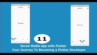 Part 11  Flutter Navigatorstack with Bottom Bar (Social Media app Flutter and Firebase)