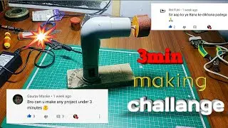 | How to make grinding machine | 3 min making challange | 👍
