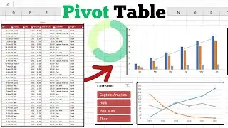 Excel Pivot Tables Simplified: Beginner's Tutorial with Charts, Slicers, Timeline & Dashboard Design