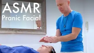 ASMR Pranic Facial (Reiki Facial, Pranic Healing) unintentional, real person ASMR energy cleansing