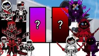 Horror & Killer and Insanity & Dust Vs All DustTrust [Power]Level