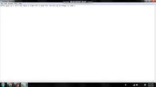 i will not make a video for a week...