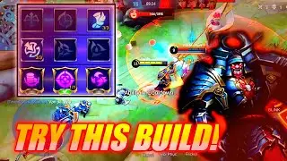 TRY THIS ALPHA BUILD!! | MLBB | Arvhan Plyaz