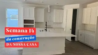 Tour da Semana 14 da construção da nossa casa