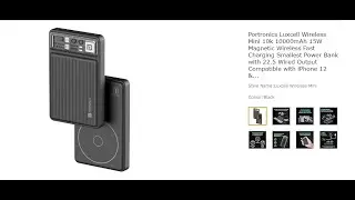 Best powerbank under 1500₹ | 15 watt wireless powerbank in 1399₹ | @portronicsdigital