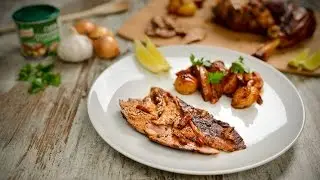 Perna de Borrego no Forno - Receitas de Carne - Knorr