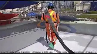 Aplikasi Polyurea Coating Indonesia Terbaik Pada Beton || DUNIA KONSTRUKSI CHANNEL