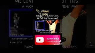 Shout out to Celine Dion. We love you! #celinedion