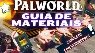 Palworld - Guia completo de materiais de crafting. (Fluído de Pal, Óleo de Pal, Bela Flor, Quartzo)