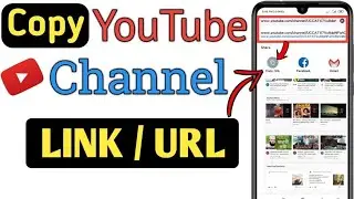 How To YouTube Channel Link Copy System 2022