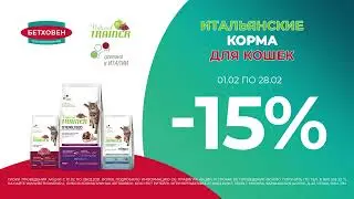 Бетховен - корма для кошек Trainer