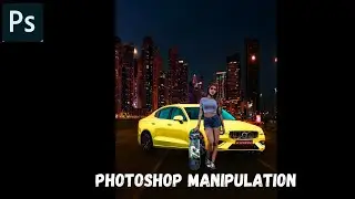 photoshop manipulation |fantasy car and girl photo pose effect in photoshop