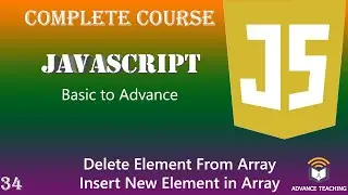 Array Pop() and Push() Function in JavaScript in Urdu/Hindi