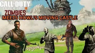 BO3 Zombies Meets HOWL'S MOVING CASTLE in This Epic Mashup!
