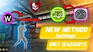 ☑️New method⚙️settings of 🇧🇷 (Second Screen)  Enable Second Screen Settings for ONLY🤯 Headshots |