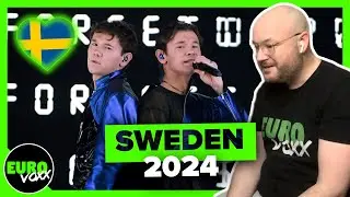 🇸🇪 SWEDEN EUROVISION 2024 REACTION: Marcus & Martinus - 'Unforgettable' // Melfest 2024