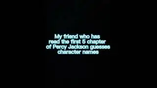 bestie guesses pjo character names