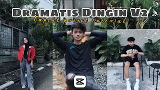 Filter capcut aesthetic || Dramatis dingin filter terbaru capcut