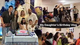 My Daughter's Birthday Vlog | Special Birthday Menu | Games & Frozen Elsa Themed Decor |Swati Dhunna