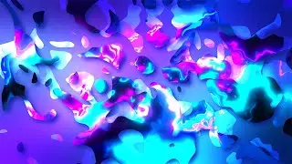 Water drops party animated loop background video | Free Version Footage