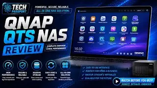 QNAP QTS NAS Software Walkthrough and Overview ⚡ QTS 5.0 ⚡ QNAP | RAID Protection | Demonstration ⚡