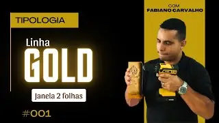 Aula 001 - Janela 2 Folhas - Linha Gold