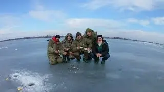 рыбалка на озере Люцимер 9-10 . 03. 2018 г.