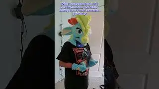 Shoo ✨ #furry #cosplay #antizoo #costume #silly #dinomask #funny #fursona #furries #fypシ゚ #boost