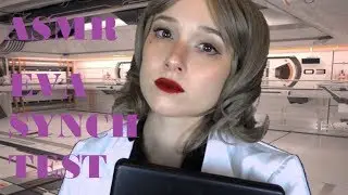 ASMR EVA Synchronization Test and Exam(unintelligible whispers, keyboard) [Neon Genesis Evangellion]