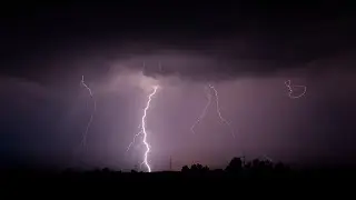 Summer Thunderstorms with Rain