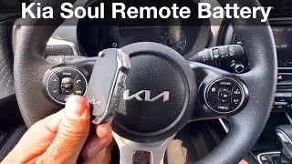 2020 - 2023 Kia Soul How to change Remote Battery / key fob